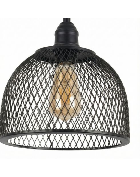 Berk-16400-7-A schwarzer Kronleuchter -H.30 bis 109 cm