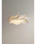 Lampadario MOD0009 bianco -H.80-85 cm