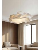 Lampadario MOD0009 bianco -H.80-85 cm