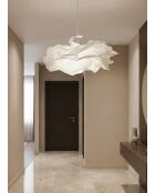 Lampadario MOD0009 bianco -H.80-85 cm