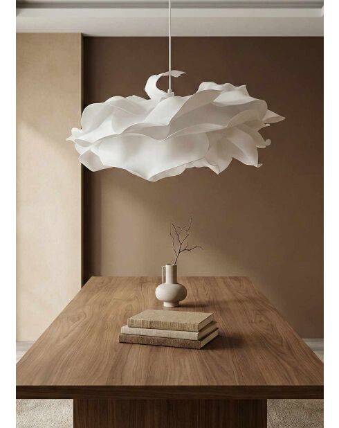 Lampadario MOD0009 bianco -H.80-85 cm
