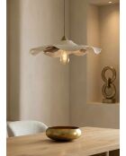 Lampadario MOD0001 bianco -H.75-80 cm