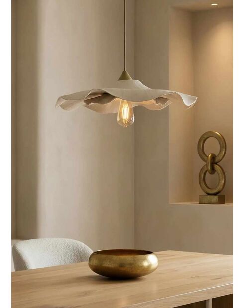 Lampadario MOD0001 bianco -H.75-80 cm