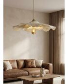 Lampadario MOD0001 bianco -H.75-80 cm