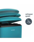 Papelera con pedales azul celeste - 20 L