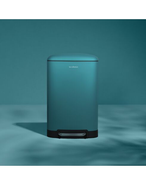 Papelera con pedales azul celeste - 20 L