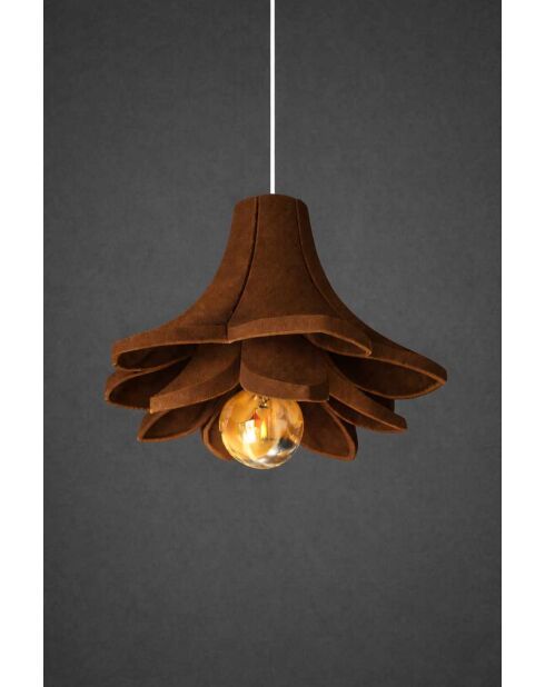 Lámpara LM-010-LT-25-marrón -H.10 a 80 cm