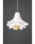 Lámpara LM-01-LT-25 blanca -H.10 a 80 cm