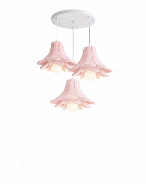 Kronleuchter LM-06-LT-30 puderrosa -H.10 bis 120 cm