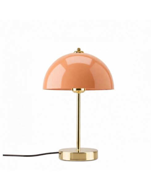 Lampe de table 242522 saumon doré -H.35 cm