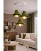 Kronleuchter LM-08-LT-30 khaki -H.10 bis 120 cm