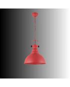 Kure-30-3710-D roter Kronleuchter -H.40 bis 90 cm