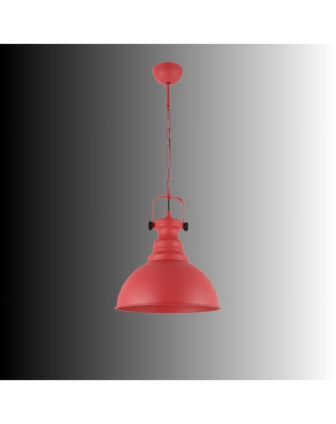 Kure-30-3710-D roter Kronleuchter -H.40 bis 90 cm