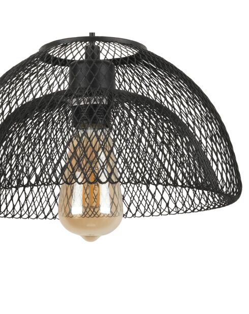 Kronleuchter Berk-16400-8-A schwarz -H.22 bis 102 cm