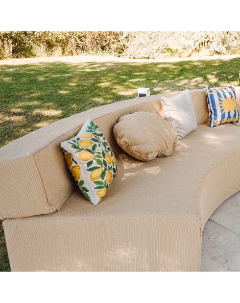 Cuscino CI-C con stampa limone - 40x40cm