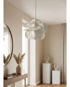 Lustre MOD0007 blanc -H.105-110 cm