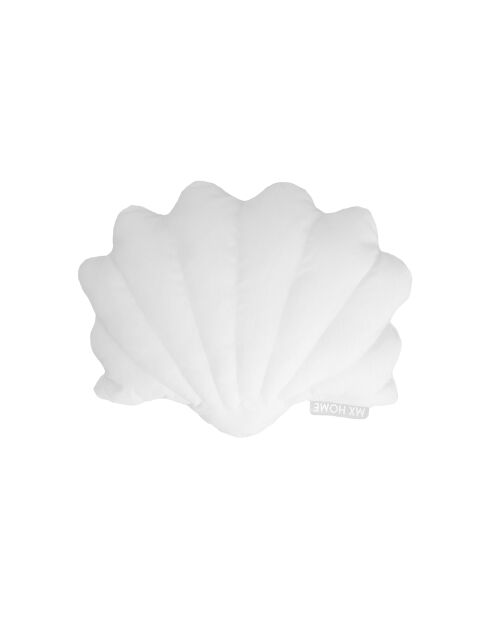 Coussin coquillage CS3 blanc - 70x55x15cm
