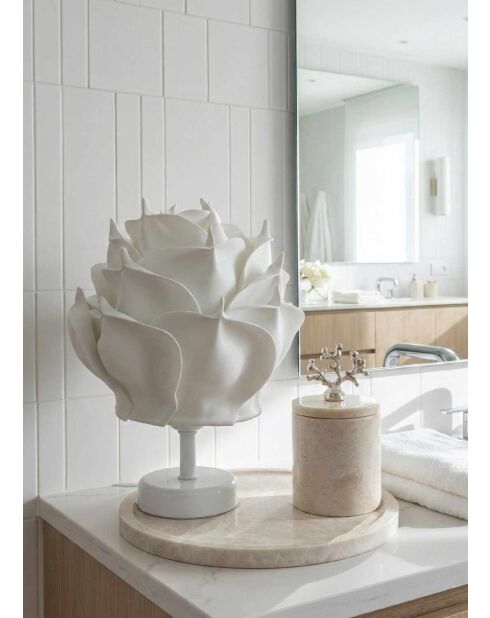 MAG0005 witte tafellamp -H.30 cm