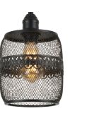 Berk-16400-4-A schwarzer Kronleuchter -H.32 bis 111 cm