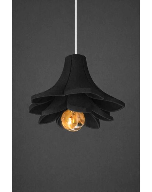 Lámpara LM-02-LT-25-negra -H.10 a 80 cm