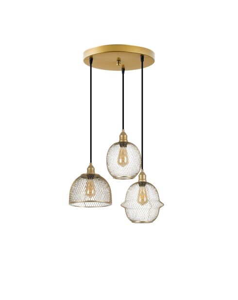 Berk-16401-1 vergoldeter Kronleuchter-55 x 55 x 130 cm