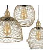 Berk-16401-1 vergoldeter Kronleuchter-55 x 55 x 130 cm