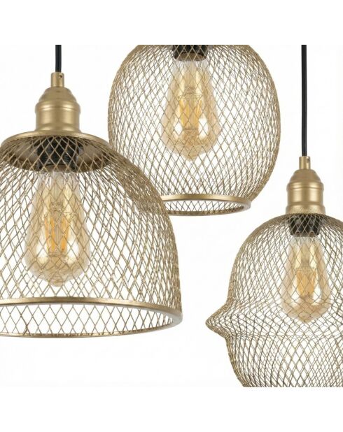 Berk-16401-1 vergoldeter Kronleuchter-55 x 55 x 130 cm