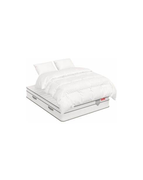 Pack HSILVER matras 30cm 140x200cm + 2 kussens 60x40cm + 1 dekbed 200x200cm wit