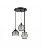 Kronleuchter Berk-16401-1-A schwarz-55 x 55 x 130 cm