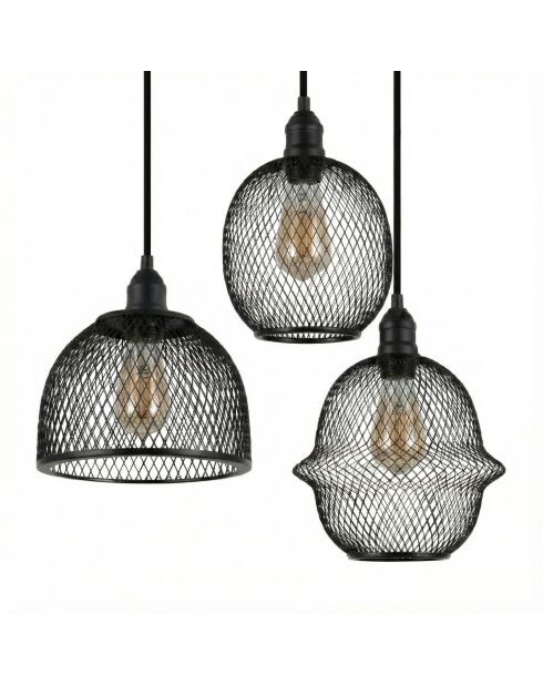 Kronleuchter Berk-16401-1-A schwarz-55 x 55 x 130 cm