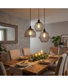 Kronleuchter Berk-16401-1-A schwarz-55 x 55 x 130 cm