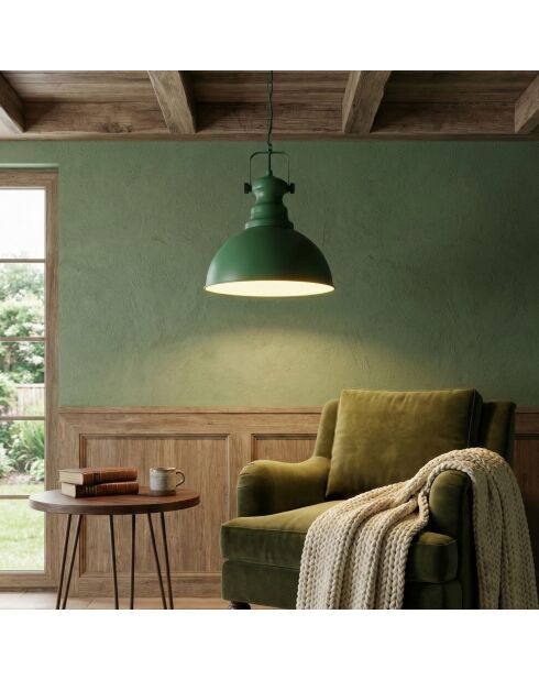 Kure-30-3710-C grüner Kronleuchter -H.40 bis 90 cm