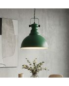 Kure-30-3710-C grüner Kronleuchter -H.40 bis 90 cm