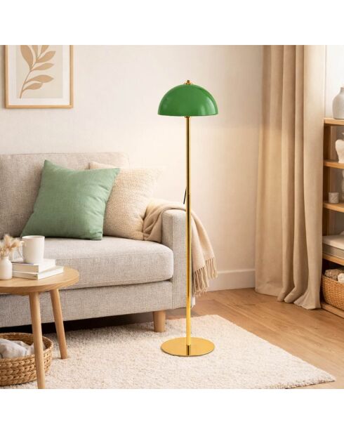 Stehleuchte 242399 goldgrün -H.140 cm