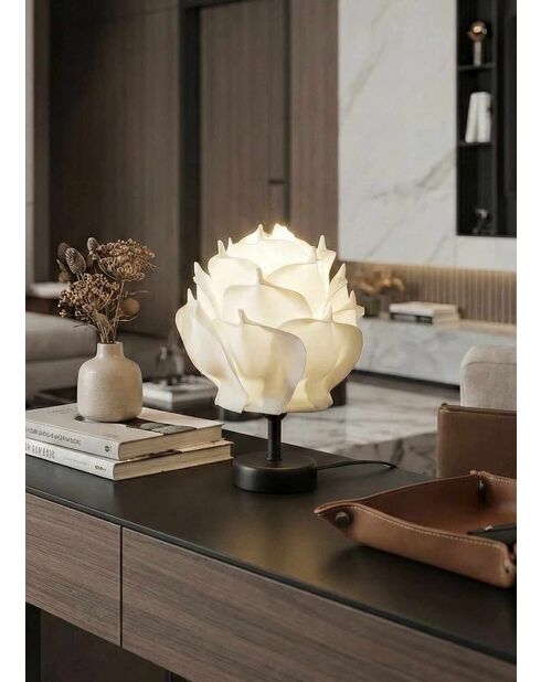 MAG0003 wit/zwarte tafellamp -H.30 cm