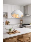Lámpara Bubby - blanca - H.35 a 120 cm