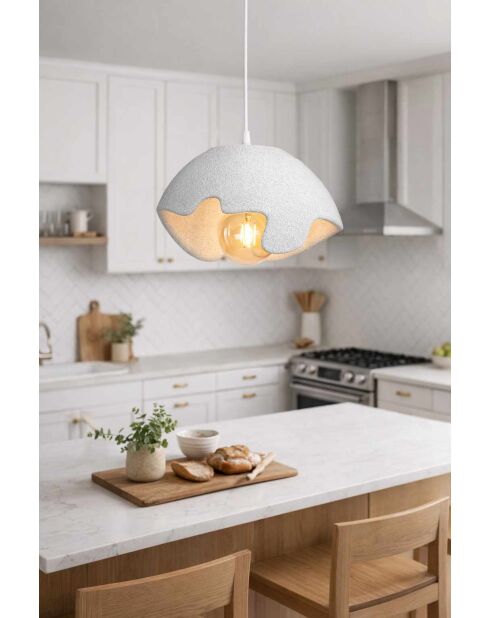 Lámpara Bubby - blanca - H.35 a 120 cm