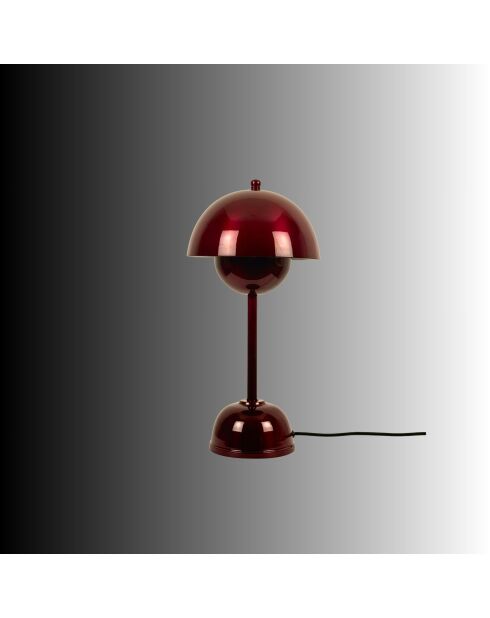 Lámpara de mesa Eylul-15681-E Burgundy-E, 20 x 20 x 40 cm