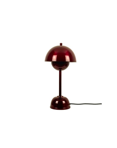 Lámpara de mesa Eylul-15681-E Burgundy-E, 20 x 20 x 40 cm