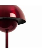 Lámpara de mesa Eylul-15681-E Burgundy-E, 20 x 20 x 40 cm