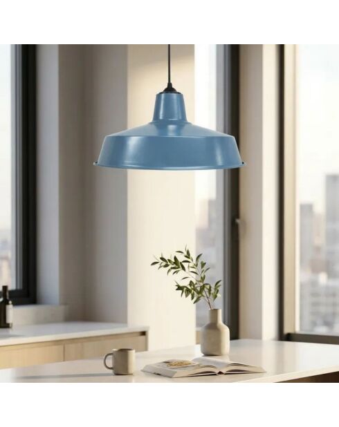 Lámpara 242631 azul - H.100 cm