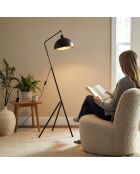 Lámpara de pie 242472 negra -H.150 cm