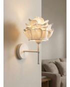 APG0005 weiße Wandleuchte -H.40 cm