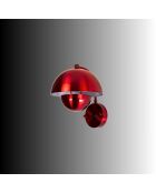 Eylul-15683-B lampada da parete rossa -23 x 25 x 20 cm