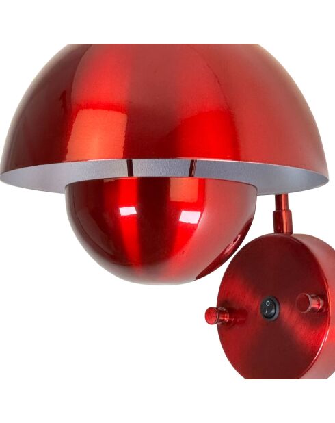 Eylul-15683-B lampada da parete rossa -23 x 25 x 20 cm