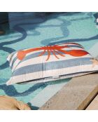 Rechteckiger Sitzsack mit „Lobster“ -Aufdruck — 160x130cm