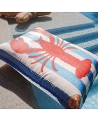 Rechteckiger Sitzsack mit „Lobster“ -Aufdruck — 160x130cm