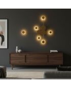 Ledos-15542-A lampada da parete dorata -117 x 108 x 5 cm