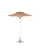 Runder Schirm 2M Raphia P2R beiger Stoff - 200cm