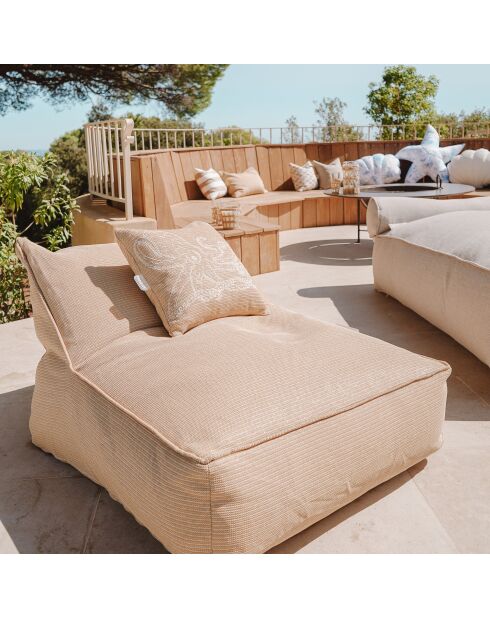 Lounge-Mops BSCR beige - 115x80x40cm